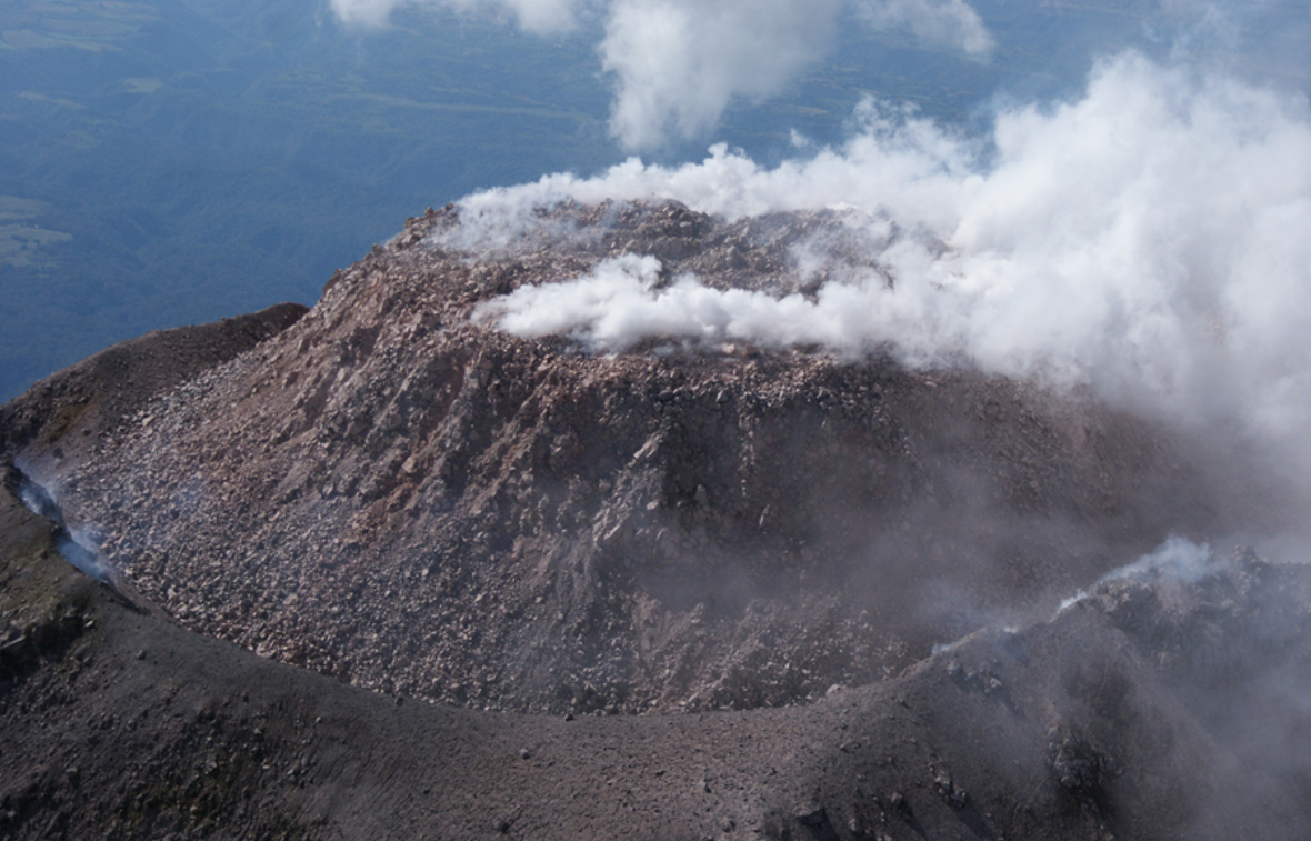 <ul><li><p>Viscous and usually felsic or intermediate lavas are forced up through the conduits of some volcanoes</p></li><li><p>these erupt explosively</p></li></ul><p></p>