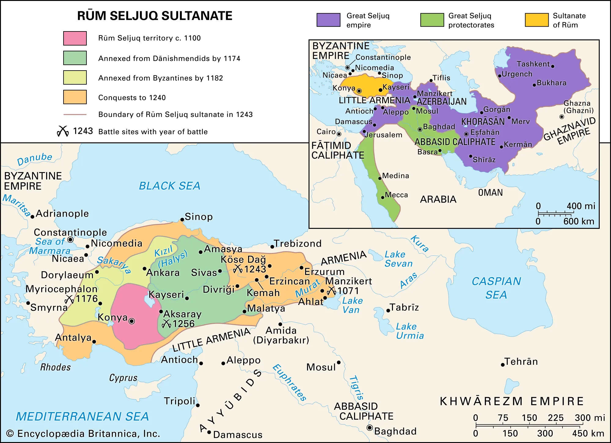 The Great Seljuk Empire, or the Seljuk Empire, was a high medieval, culturally Turco-Persian, Sunni Muslim empire, founded and ruled by Qiniq’ branch of Oghuz Turks. 