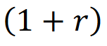 <p>The interest rate factor is a multiplier that represents the effect of interest rates on the future value of cash flows, used to calculate the growth of an investment over time. </p>