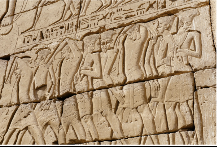 <p><span style="background-color: transparent; font-family: "EB Garamond", serif;"><span>The fallen of the Mycenaean people depicted as prisoners. signs of greeks involved in destruction even though greek cities themselves were destroyed as they thought it could have been possible the external forces of Sea people that attacked them and burn down their palaces could have been partly Mycenaean Greeks as troy was destroyed during that time </span></span></p>