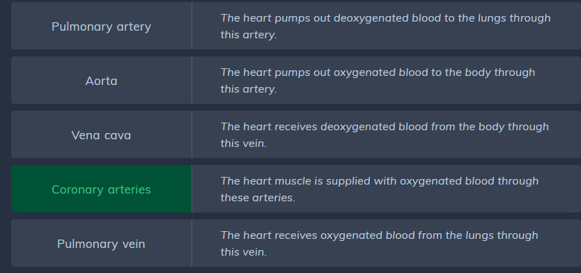 <p><span><strong><u>Pulmonary means anything relating to the lungs.</u></strong></span></p>
