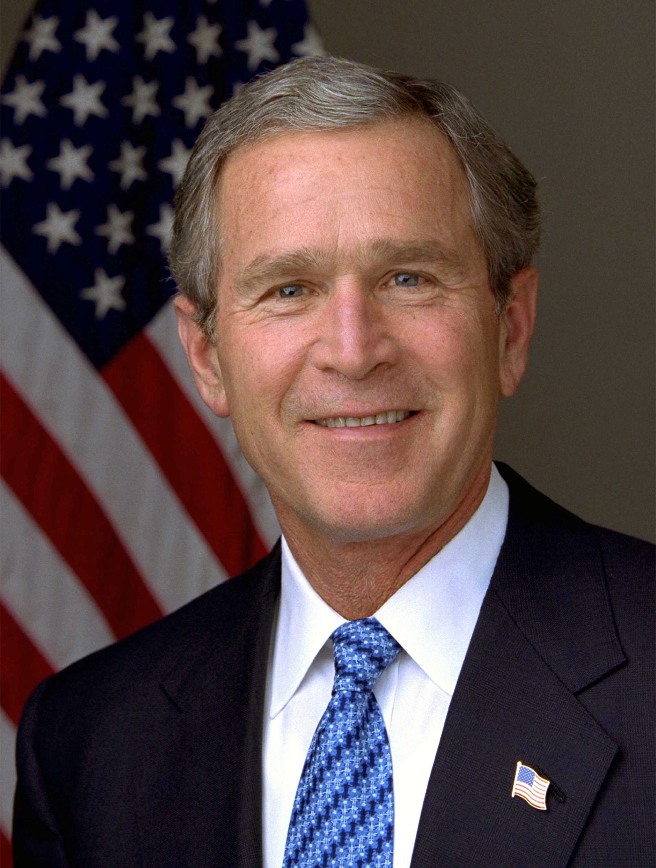 <p>George W. Bush <span data-name="rotating_light" data-type="emoji">🚨</span><span data-name="oncoming_police_car" data-type="emoji">🚔</span><span data-name="shield" data-type="emoji">🛡</span><span data-name="cop" data-type="emoji">👮</span></p>