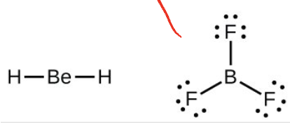 <p><span>a chemical species where a central atom has less than eight electrons in its valence shell</span></p>