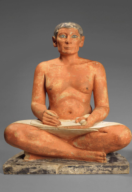 <p>Seated Statue Scribe</p>