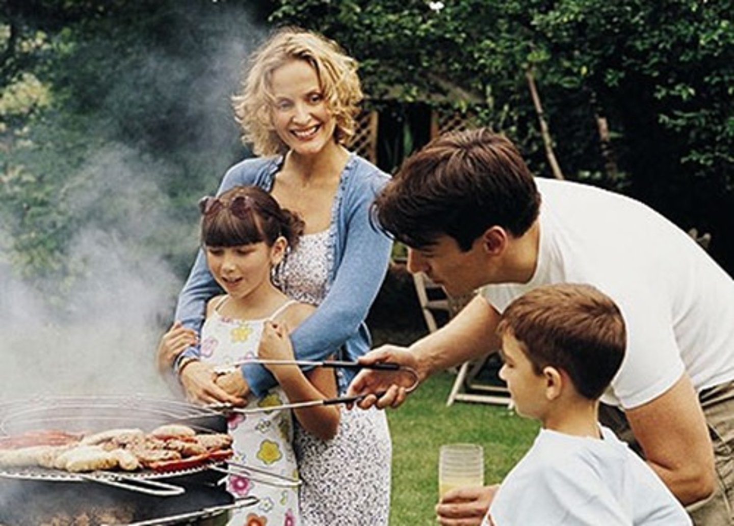 <p>to have a barbecue</p>