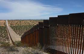 Border marked physically on the ground (through wall, fence, etc)

\
Example: Mexico and USA border