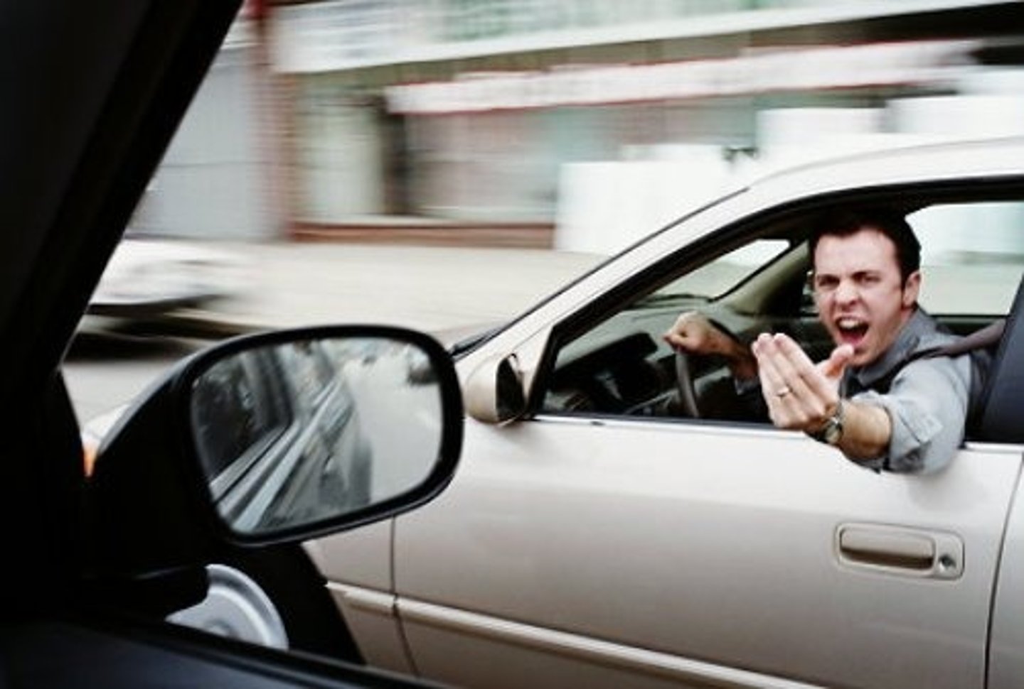 <p>The principle that frustration—the blocking of an attempt to achieve some goal—creates anger, which can generate aggression; example: A driver becomes aggressive after getting stuck in traffic on the way to an important meeting.</p>