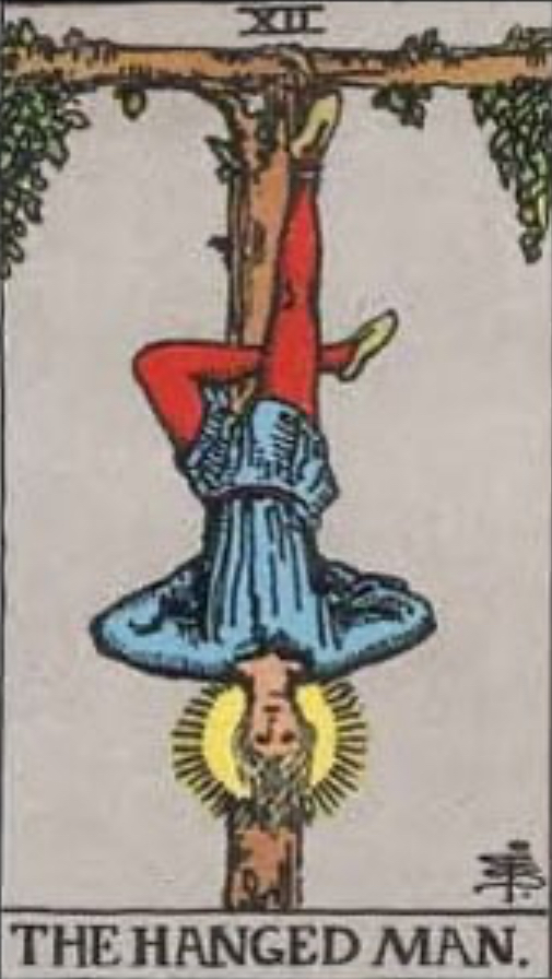 <p>The Hanged Man</p>