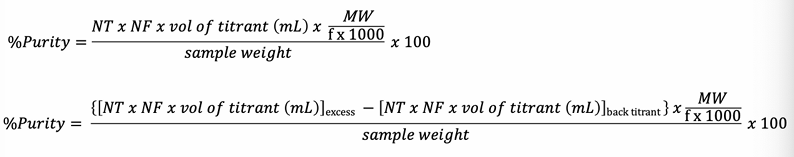 <ul><li><p>The proportion of a pure substance within an impure sample, expressed as a percentage</p></li></ul><p></p>