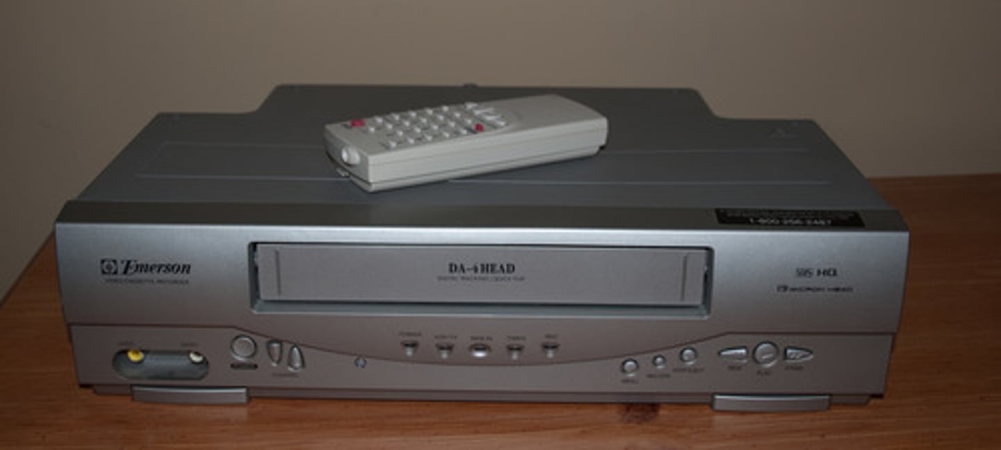<p>VCR</p>