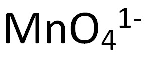 <p>MnO4-</p>