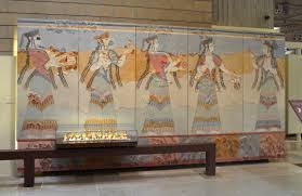 <p><strong><u>Date</u></strong> : 13th Century BC </p><p></p><p><strong><u>Location</u></strong> : Thebes, Greece </p><p></p><p><strong><u>Material</u></strong> : plaster + paint </p><p></p><p><strong><u>Significance</u></strong> : </p><ul><li><p>evidence of clothing </p></li></ul><p></p><ul><li><p>evidence of religion - offering, sacrifice ? </p></li></ul><p></p><ul><li><p>artistic skill - multitude of colours</p></li></ul><p></p>