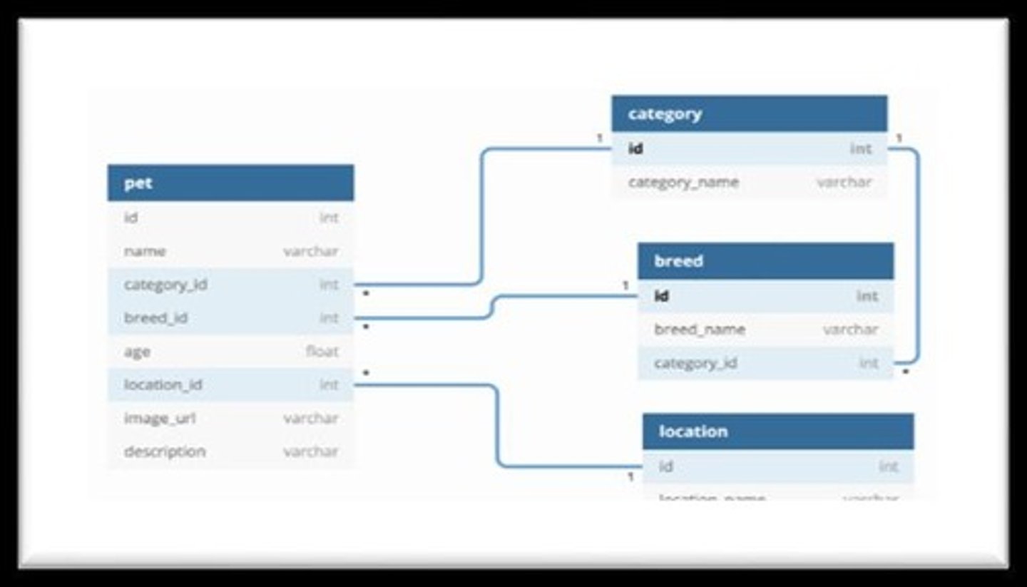 <p>Relationships between tables reflect the connections between different types of data.</p>
