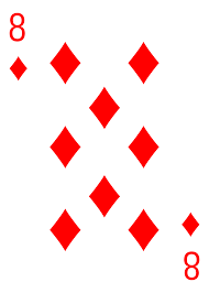 <p>8 of diamonds</p>