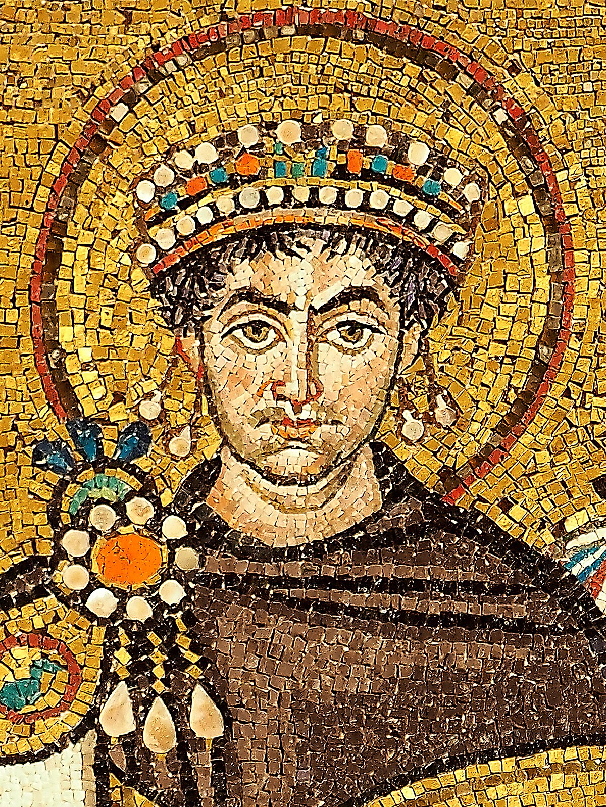 <p><span>Most important emperor of the Byzantines. Reformed the law code. Temporarily reconquered Italy. Heavily invested in infrastructure.</span></p>