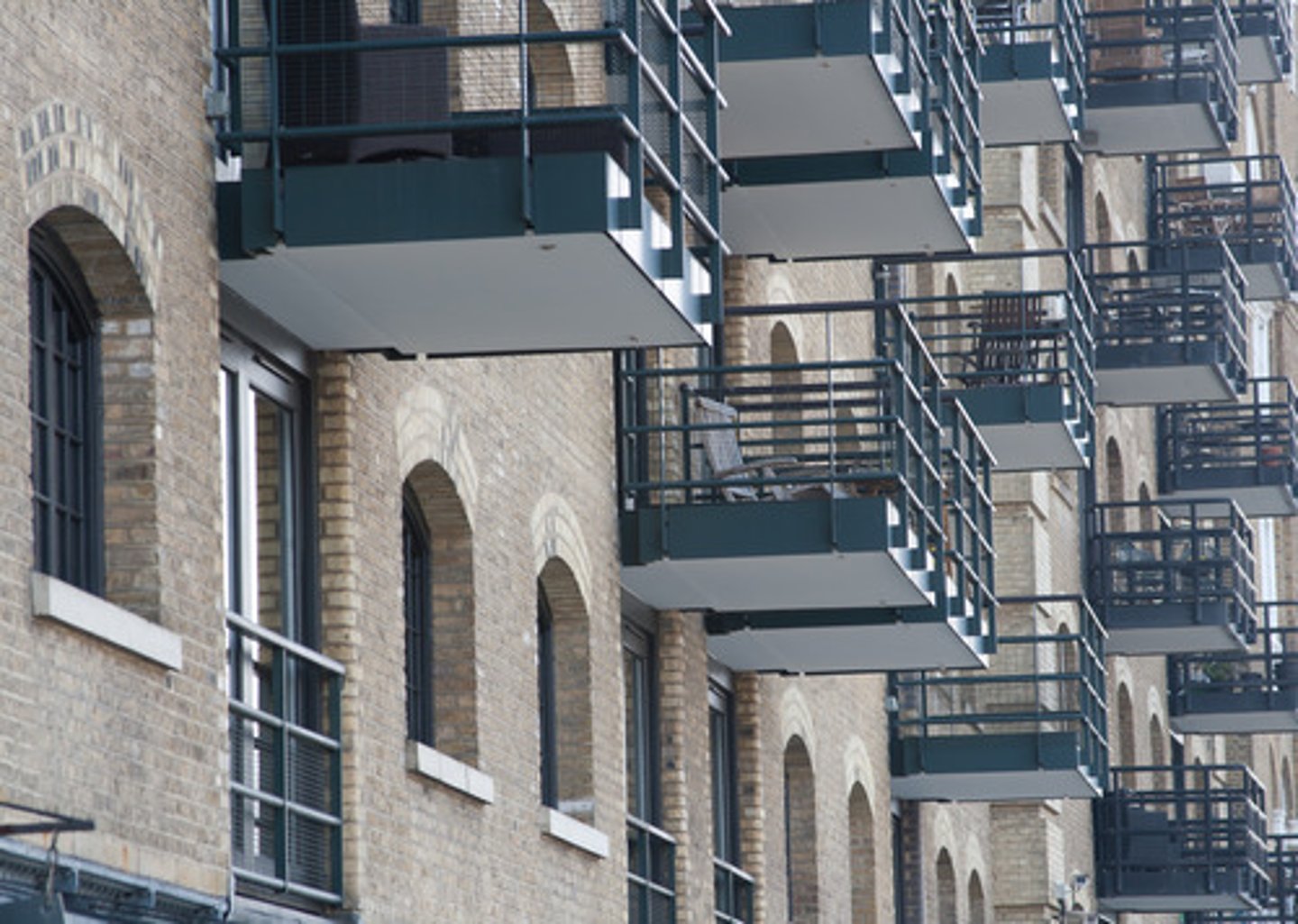 <p>balconies</p>