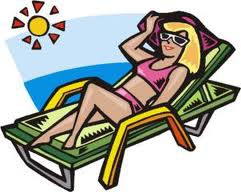 to tan