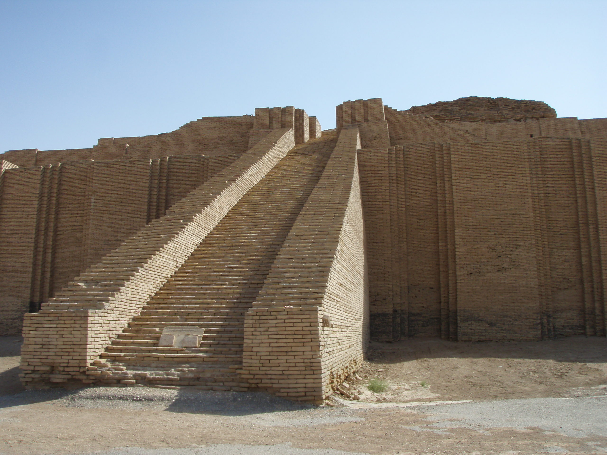 <p>(Sumerian culture) Nanna Ziggurat: Made in-</p>