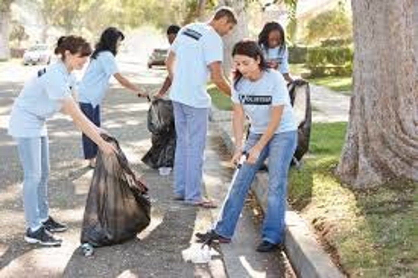 <p>to do volunteer work</p>