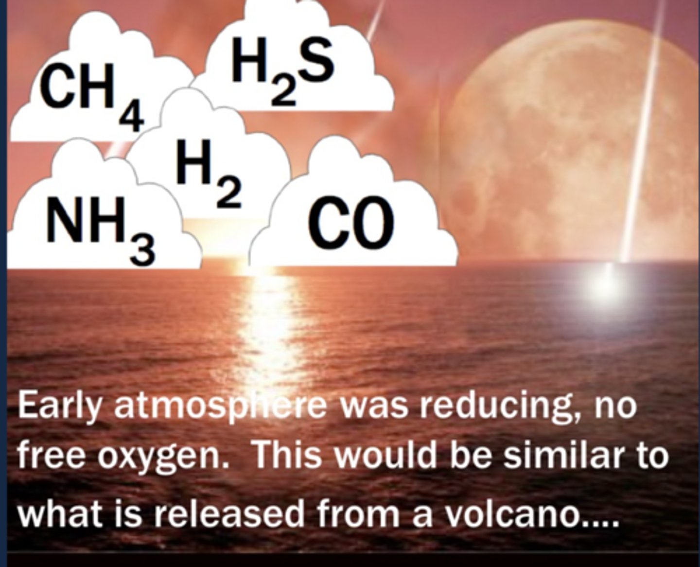 <p>· Life must have begun in an environment that provided a continual input of energy & raw materials</p><p>- Conditions of early Earth might have quickly (after Earth cooled) forced the origin of life</p>