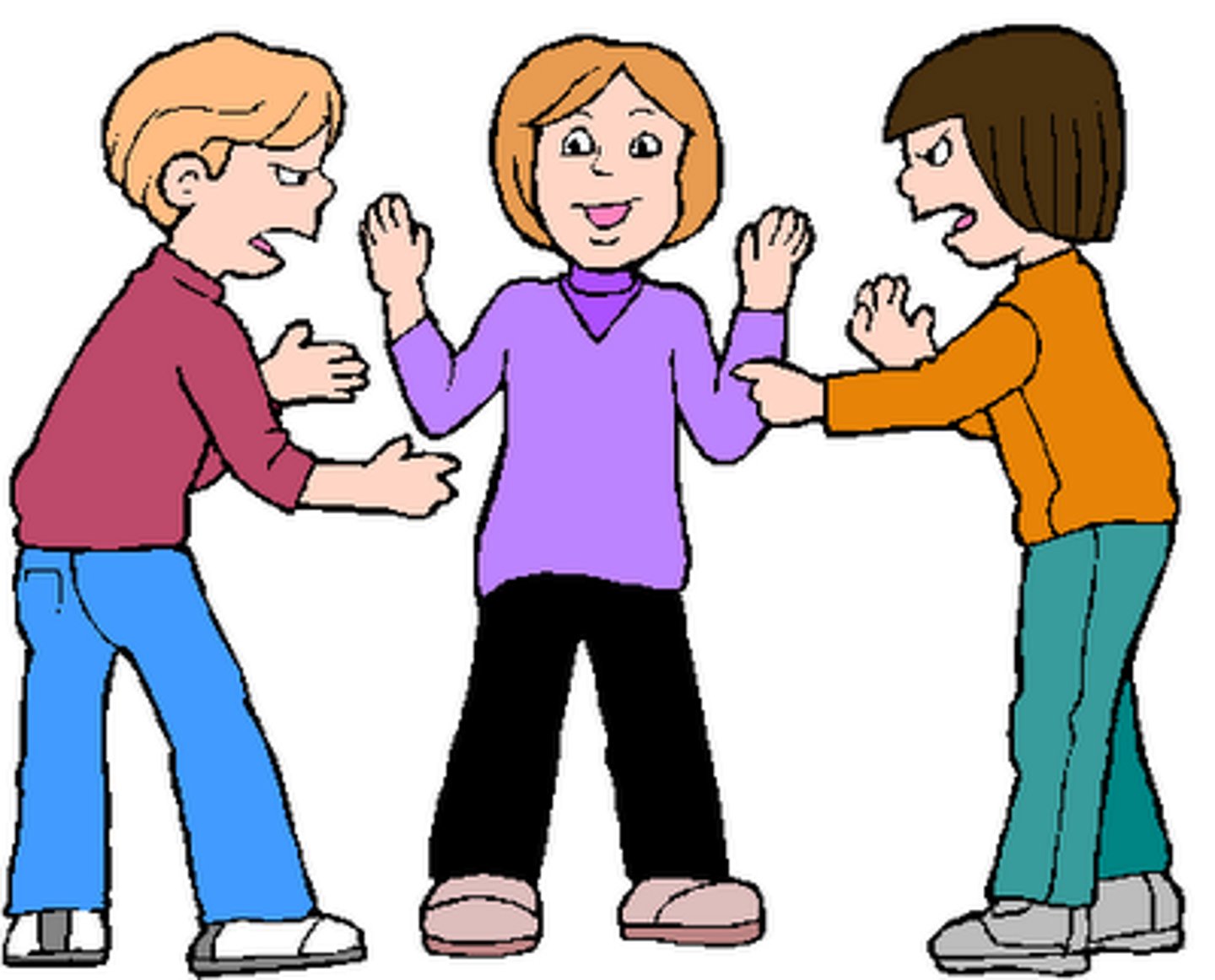 <p>A trained third party tries to help the two sides reach an agreement.</p><p>Mediator must be paid</p><p>Used in divorce cases and civil disputes</p>
