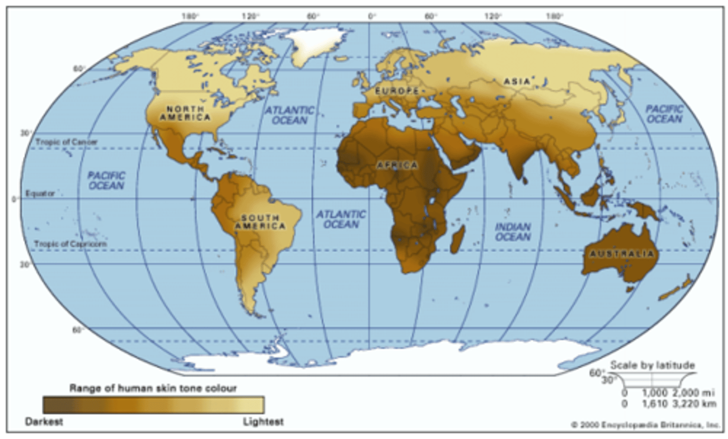 <p>1) Favors two different phenotypes in a heterozygous environment</p><p>2) Occurs in populations that occupy a diverse environment.</p><p>3) selection for dark skin pigmentation in areas with plentiful sunlight and light skin pigmentation in areas with less sunlight.</p>