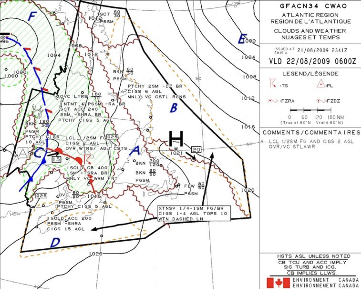 <p><span>The clouds associated with region D in the GFA are</span></p>