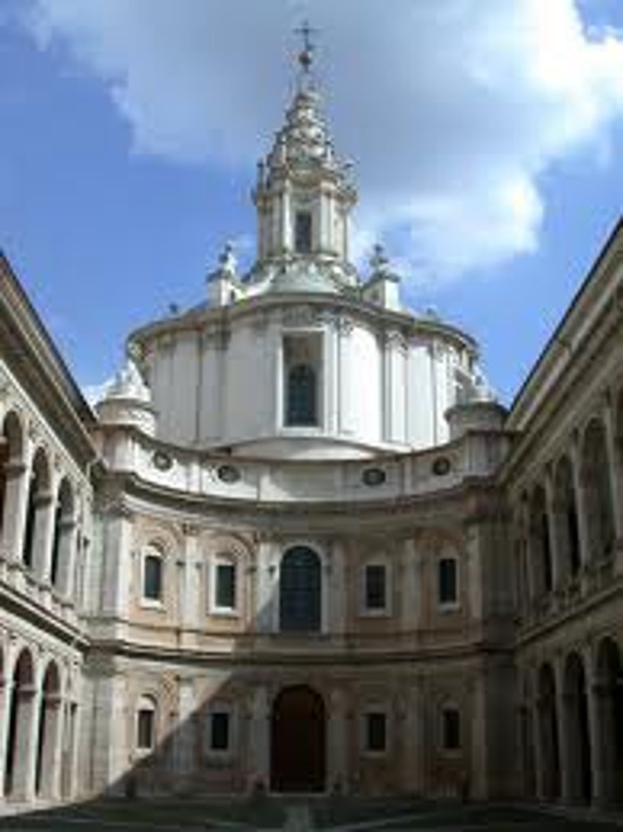 <p>Widely regarded as Borromini's masterpiece</p>