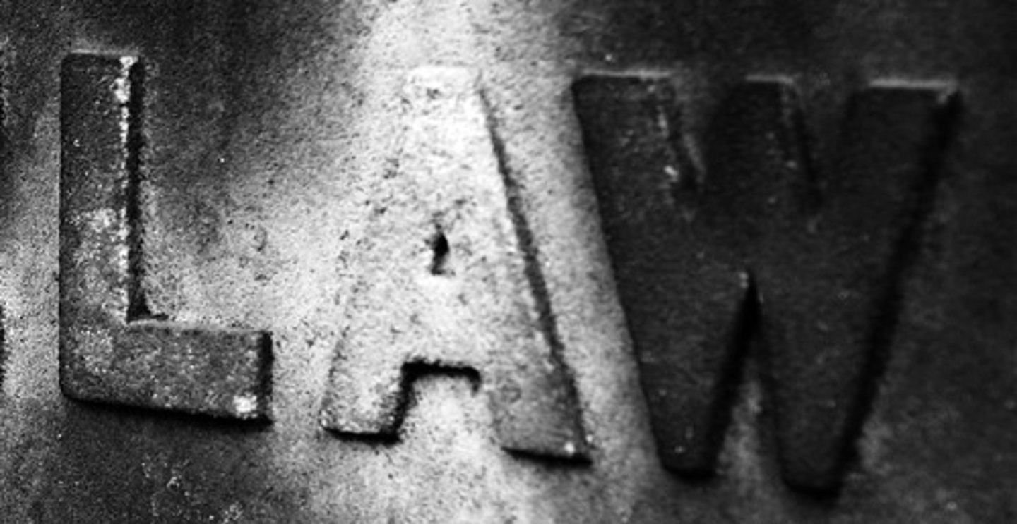 <p>Laws made up by judges (rather than statute law) when the law in question doesn't cover a particular issue or is unclear</p>