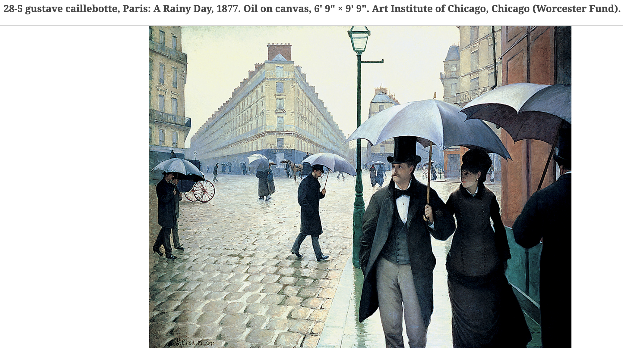<p>caillebotte </p>