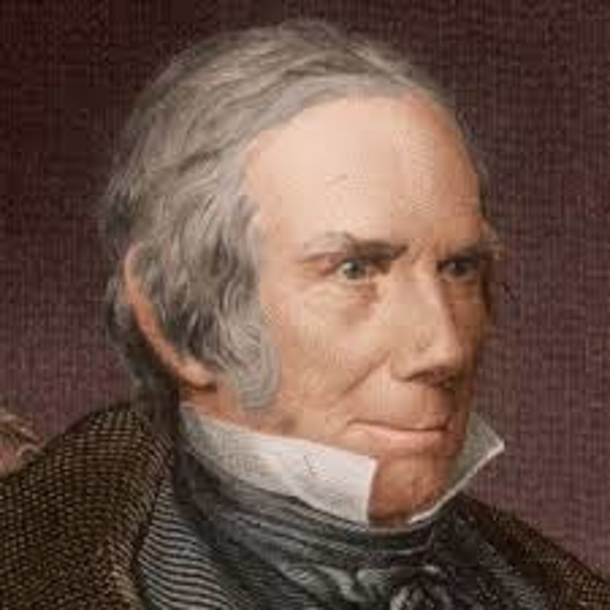 <p>A northern American politician. He developed the American System as well as negotiated numerous compromises, ran for president five times and was a War Hawk during the War of 1812</p>