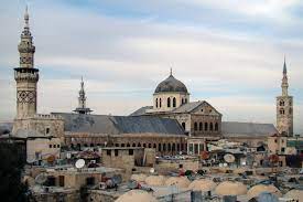 Great Mosque of Damascus, Umayyad, 708—715, commissioned by al-Walid 