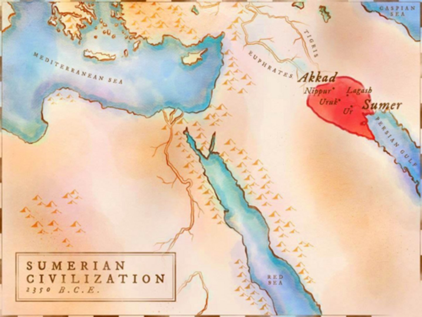 <p>Sumerian Civilization.</p>