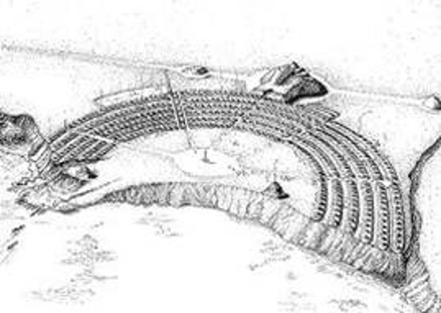 <p>-Louisiana<br>-3500-3100 years ago<br>-Hunter and gatherers<br>-Built in 60-90 days (no weathering in between bricks<br>-Centre of trade (copper found)</p>