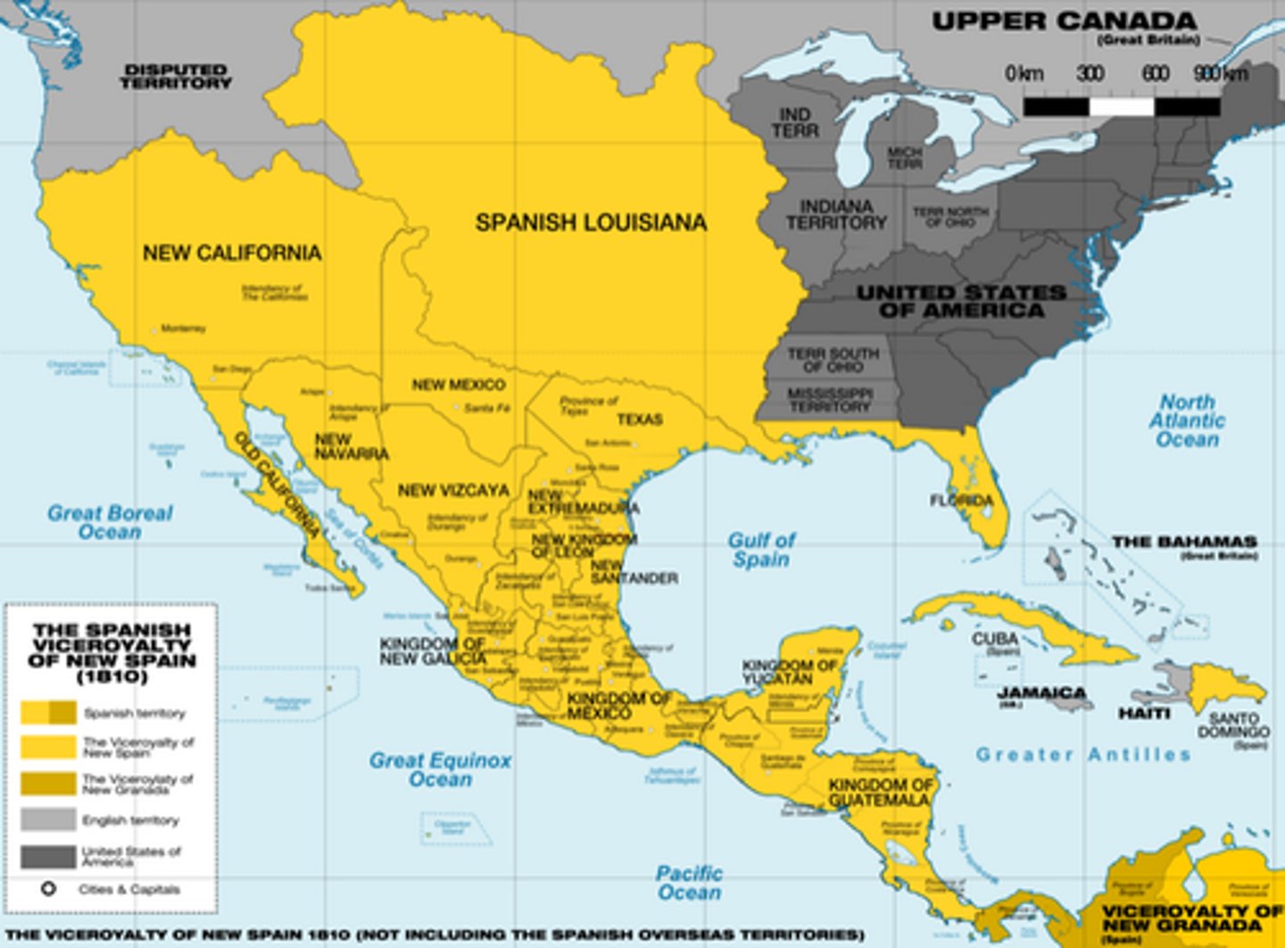 <p>-Florida</p><p>-Western part of US</p>