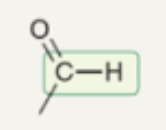 <p>C-H Bond of Aldehyde</p>