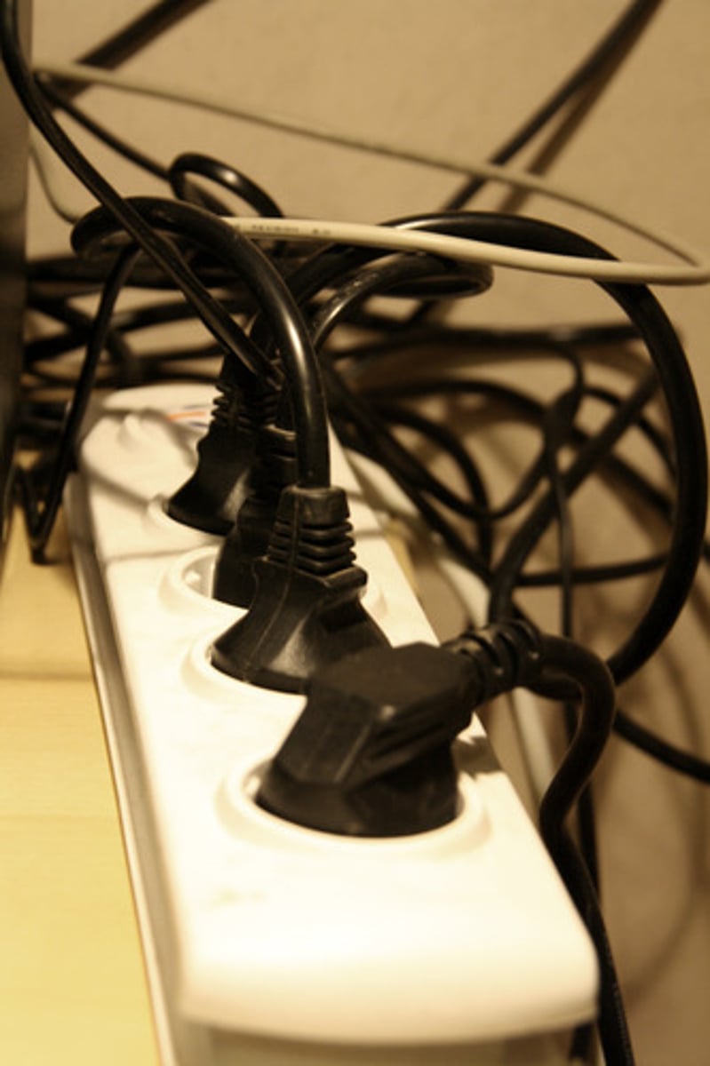 <p>connected, plugged, trendy</p>