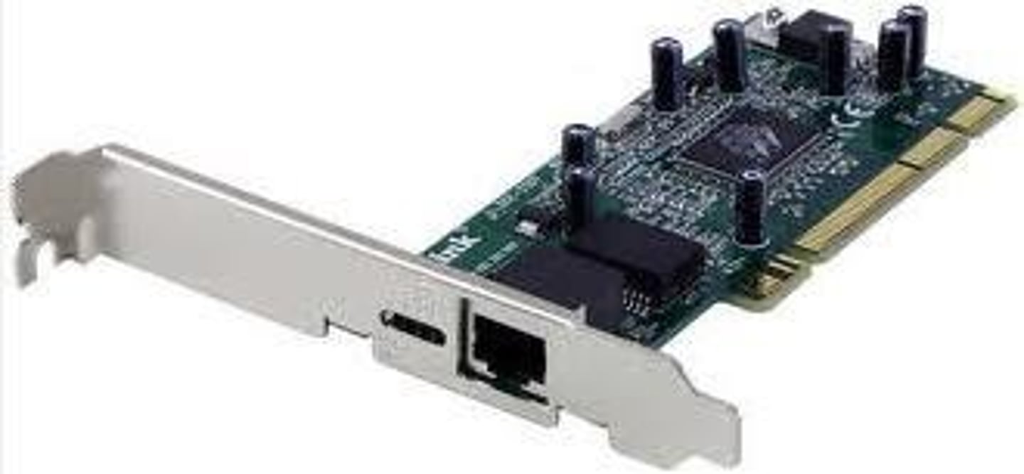 <p>To connect a computer to a network, often with a unique Media Access Control (MAC) address.</p>