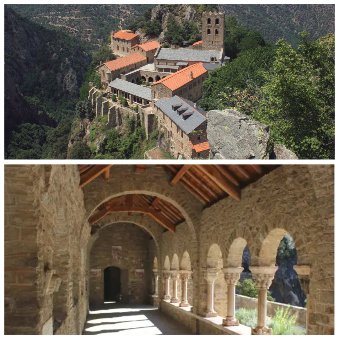 <p>Monastery of Saint Martin-du-Canigou</p>