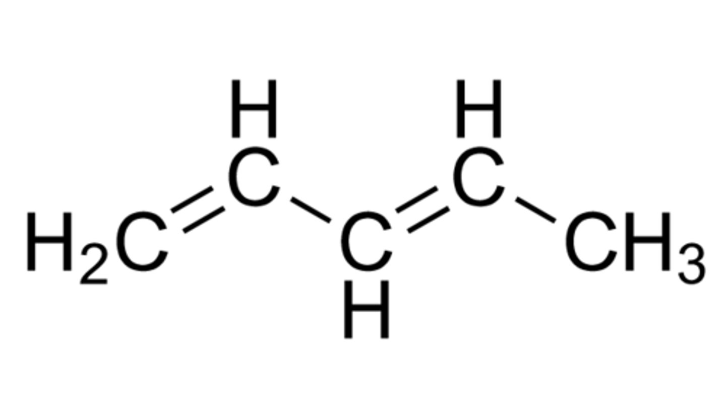 <p>occurs when single and multiple bonds alternate, creating a system of unhybridized p orbitals down the backbond of the molecule through which pi electrons can delocalize</p><p>-refers to the presence of alternating single and multiple bonds, which creates delocalized pi electron clouds above and below the plane of the molecule</p><p>-electrons experience resonance through unhybridized p-orbitals, increasing stability</p><p>-conjugated carbonyl containing compounds are more reactive because they stabilize their transition states</p>
