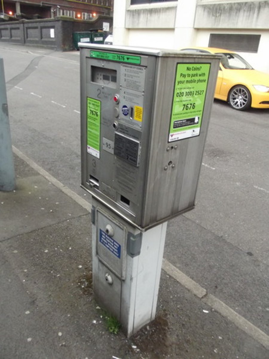 <p>park and display ticket</p>