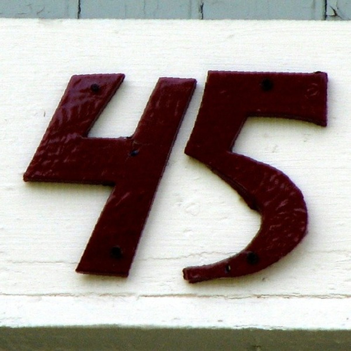 <p>forty-five-45</p>