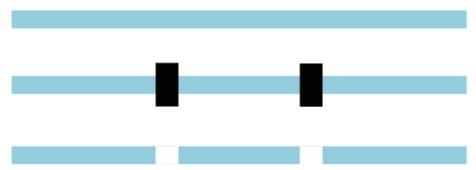 <p>Sound that is continuing in the background.</p><ul><li><p>Similar to vision where if you see something with something blocking it, you still perceive it as the same shape</p></li></ul><p></p>