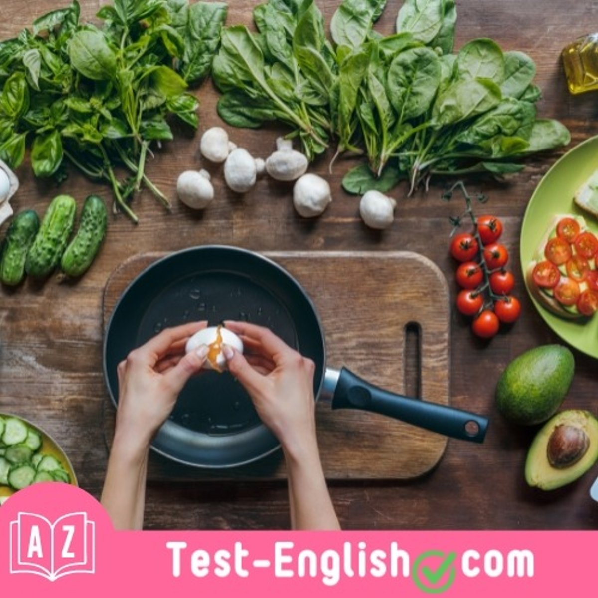 <p>I enjoy _____ in my free time. I make new recipes every week.</p>