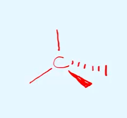 <p>tetra hedral</p><p>bond angles of 109.5 </p>
