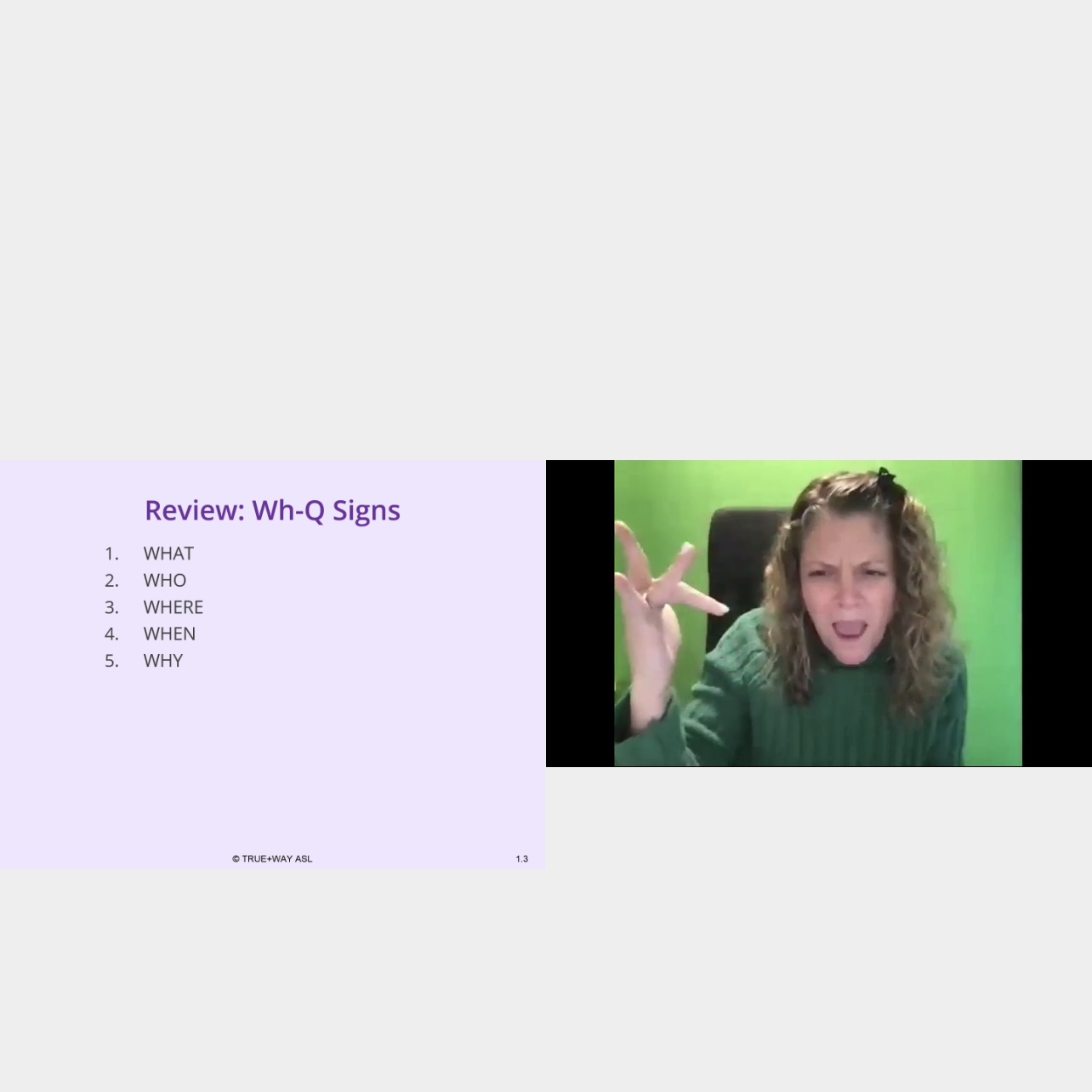 <p>Middle finger off forehead</p>