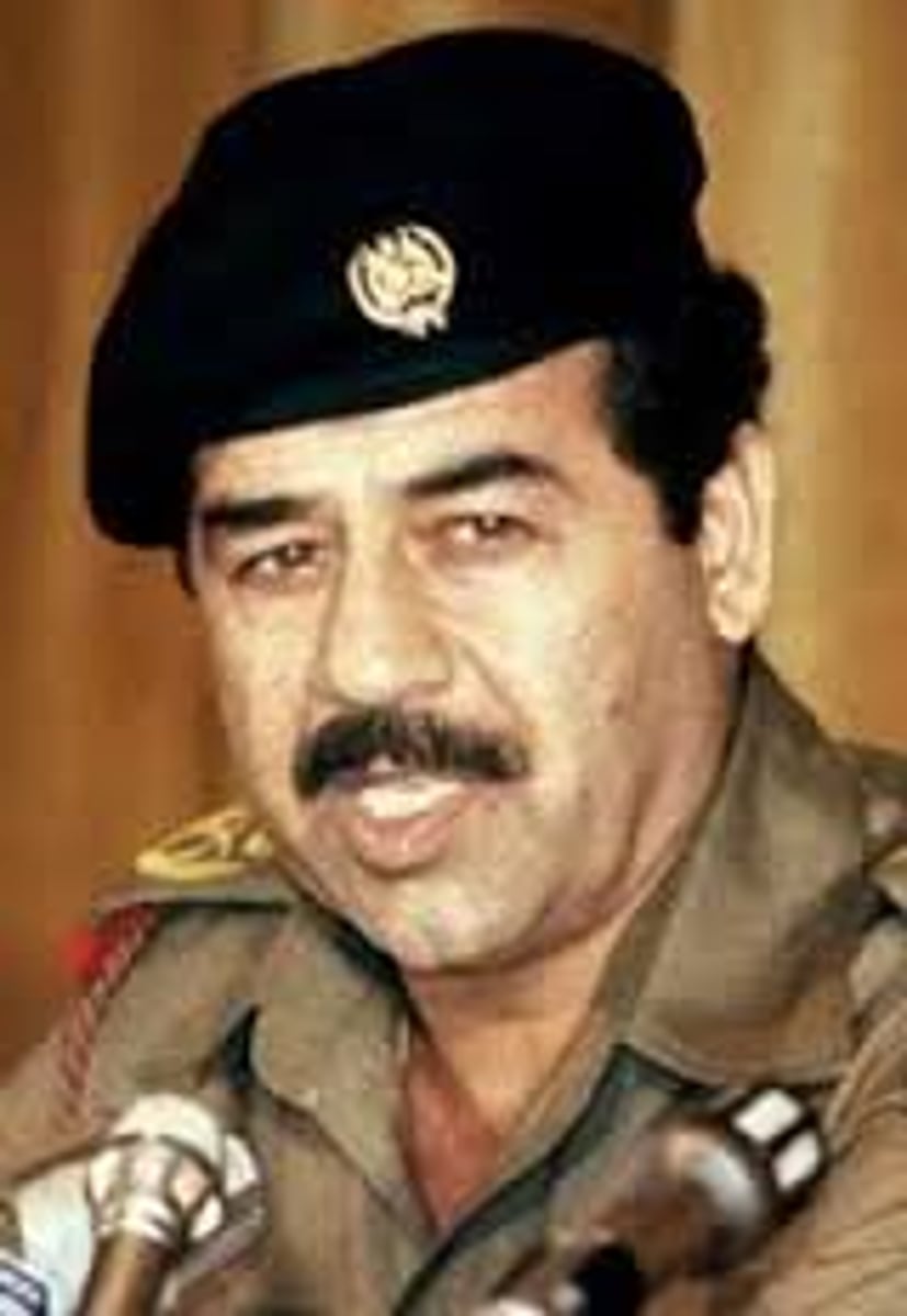 <p>President of Iraq from 1979 to 2003. Waged war on Iran in 1980-1988. In 1990 he ordered an invasion of Kuwait but was defeated by United States and its allies in the Gulf War (1991). Defeated by US led invasion in 2003.</p>