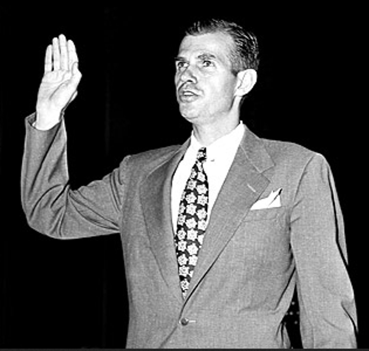 <p>A former State Department official who was accused of being a Communist spy and was convicted of perjury. The case was prosecuted by Richard Nixon.</p>