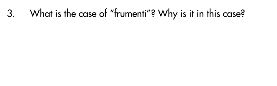 <p>Refer to the underlined words in the Caesar passage above for the following questions.</p>