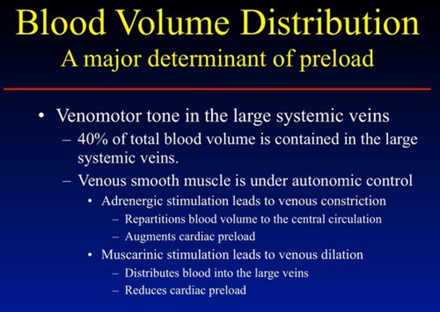 <p>The degree of muscle tone present within venous walls to promote venous return</p>